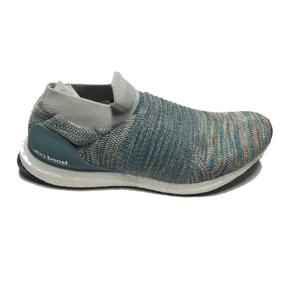 adidas ultra boost laceless ash silver